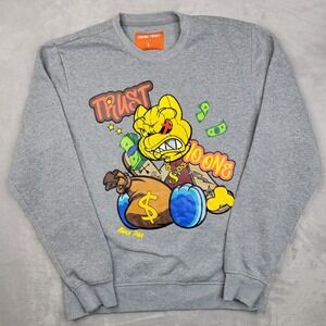 Two Mill Twenty Sweatshirt Mens Large Pullover Sweater Streetwear‎ 3D Puff Pike